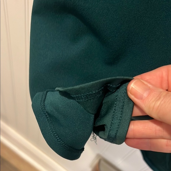 Lulus Never look back Hunter Green backless midi dress size medium NWT - Picture 13 of 15